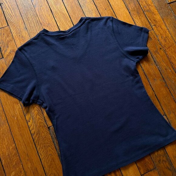 Vintage 90s Nike Team Penn State University Girls Rock Women Medium Navy‎ Blue - Picture 6 of 6